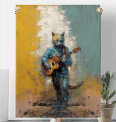 Guitar Groove Sherpa Blanket - Beyond T-shirts