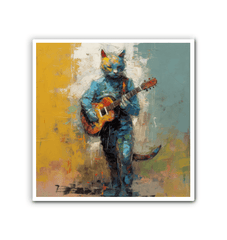 Guitar Groove Wrapped Canvas - Beyond T-shirts