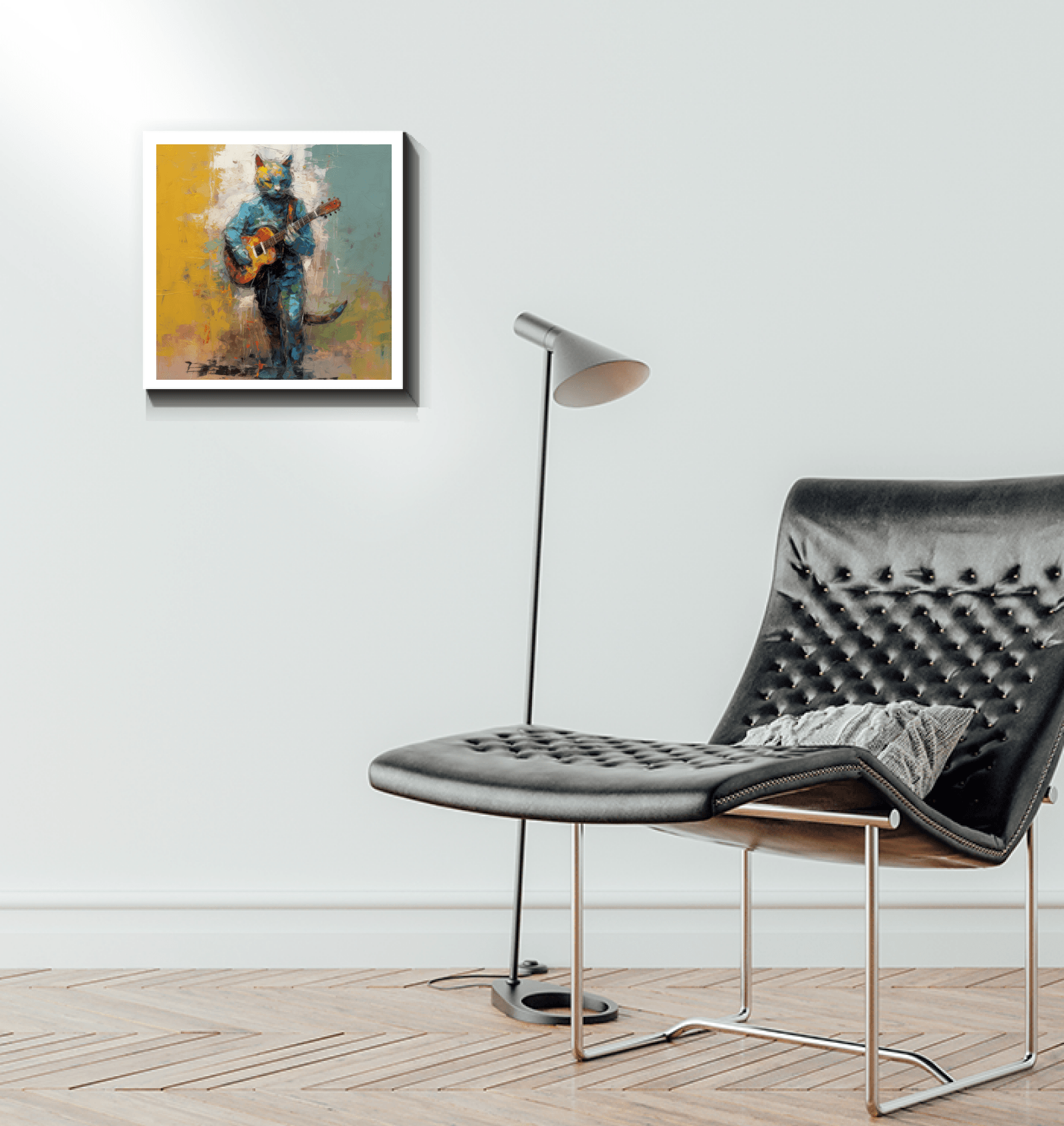 Guitar Groove Wrapped Canvas - Beyond T-shirts