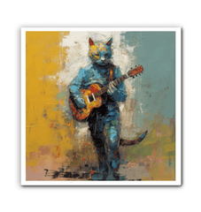 Guitar Groove Wrapped Canvas - Beyond T-shirts