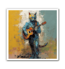 Guitar Groove Wrapped Canvas - Beyond T-shirts