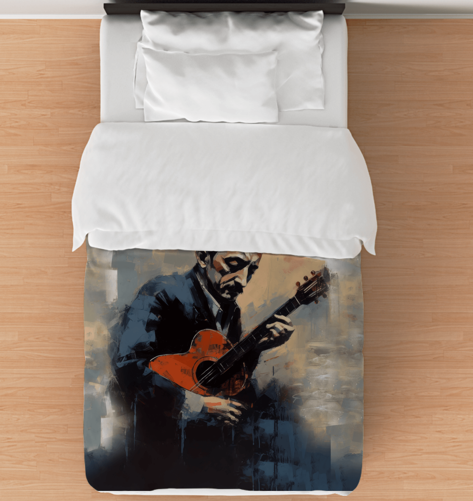 Guitar Guru Duvet Cover - Beyond T-shirts