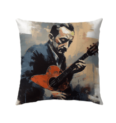 Guitar Guru Outdoor Pillow - Beyond T-shirts