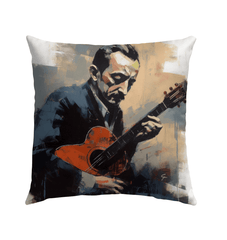 Guitar Guru Outdoor Pillow - Beyond T-shirts