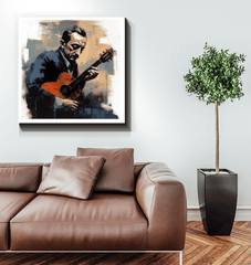 Guitar Guru Wrapped Canvas - Beyond T-shirts