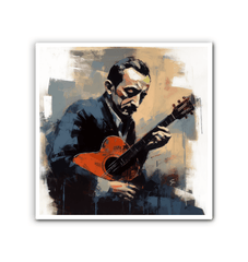 Guitar Guru Wrapped Canvas - Beyond T-shirts