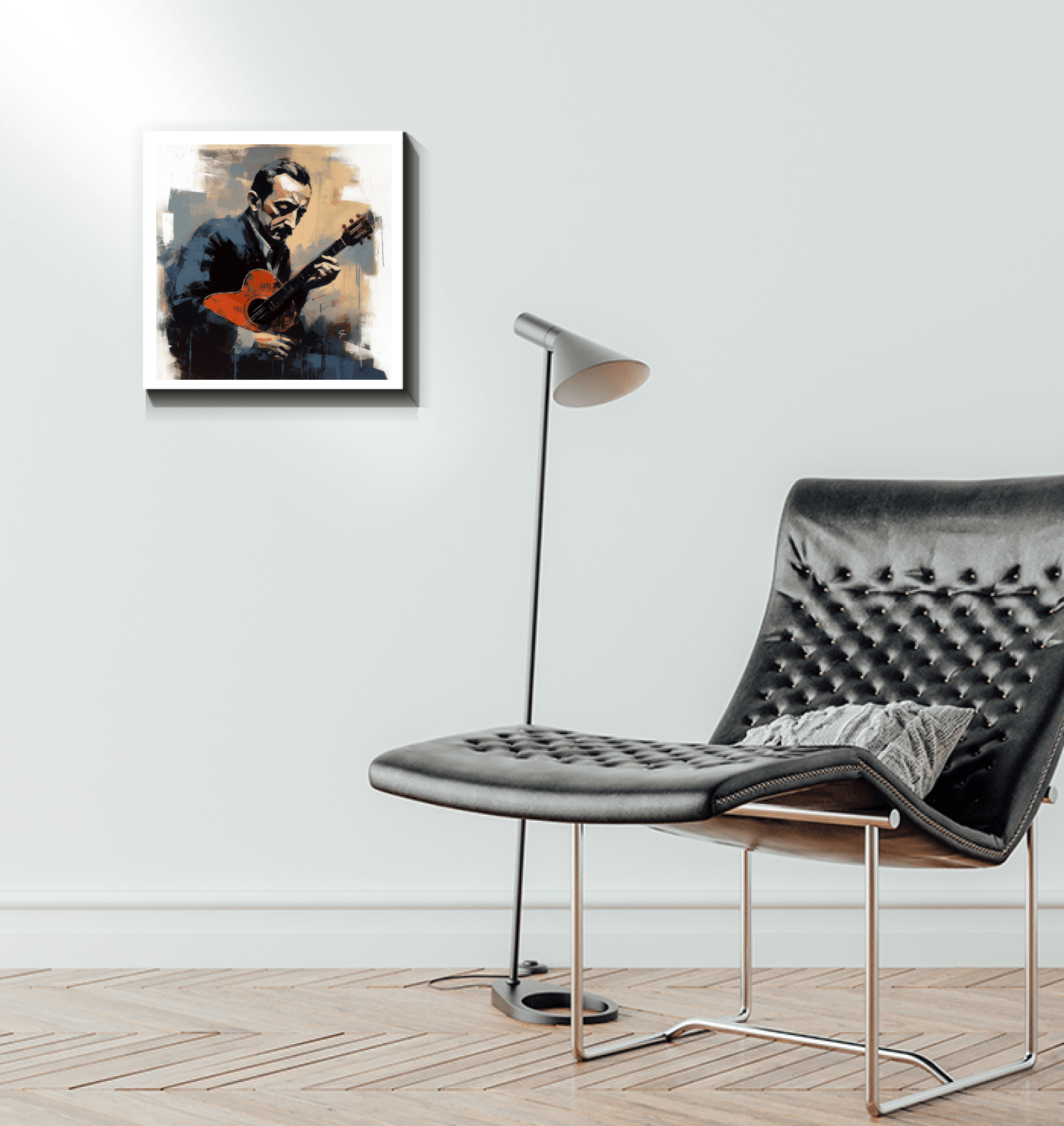 Guitar Guru Wrapped Canvas - Beyond T-shirts