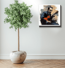 Guitar Guru Wrapped Canvas - Beyond T-shirts