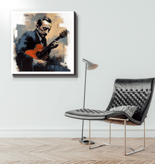Guitar Guru Wrapped Canvas - Beyond T-shirts