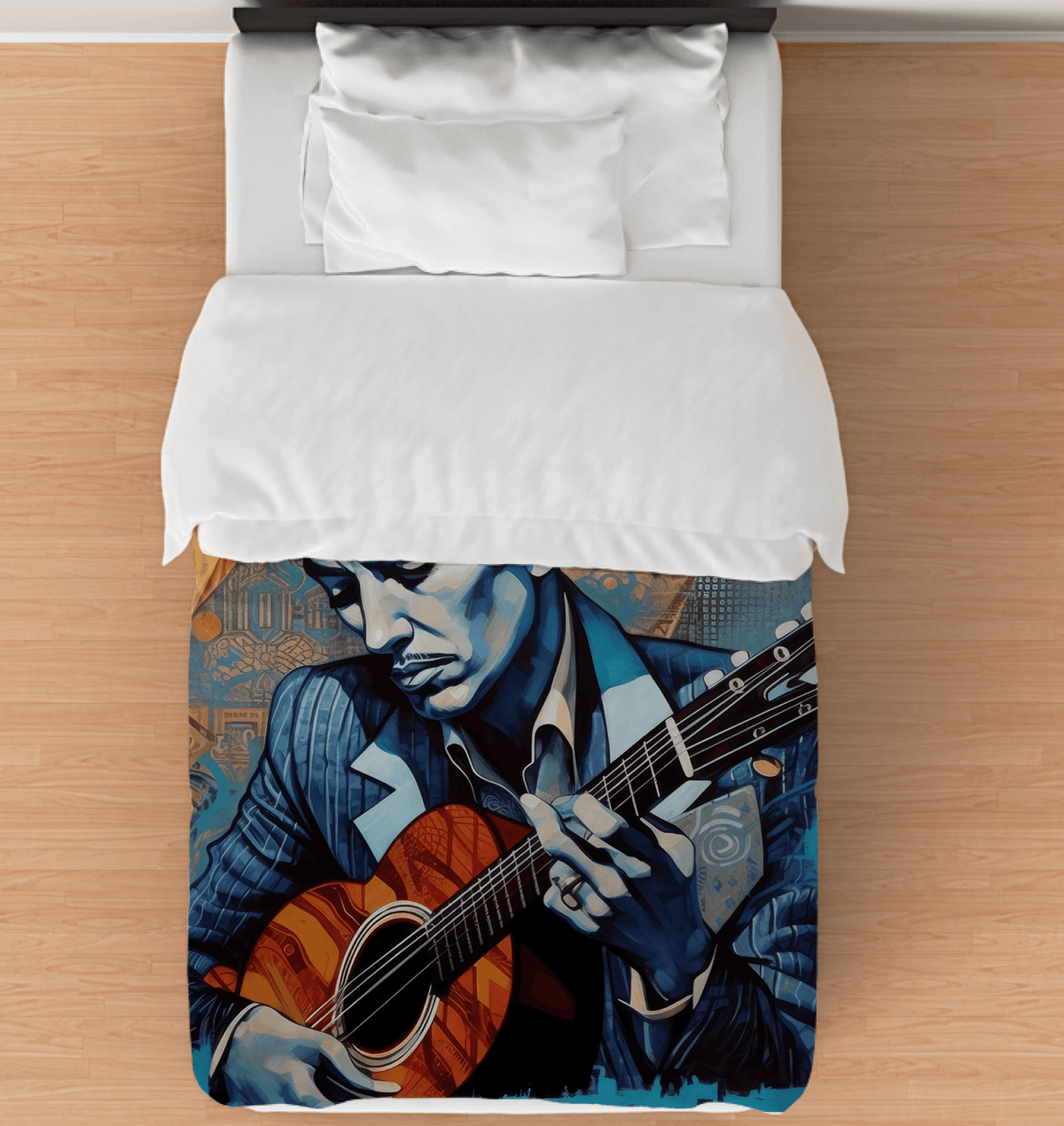 Guitar Is A Pop Music Staple Comforter - Twin - Beyond T-shirts