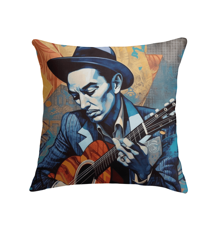 Guitar Is A Pop Music Staple Indoor Pillow - Beyond T-shirts