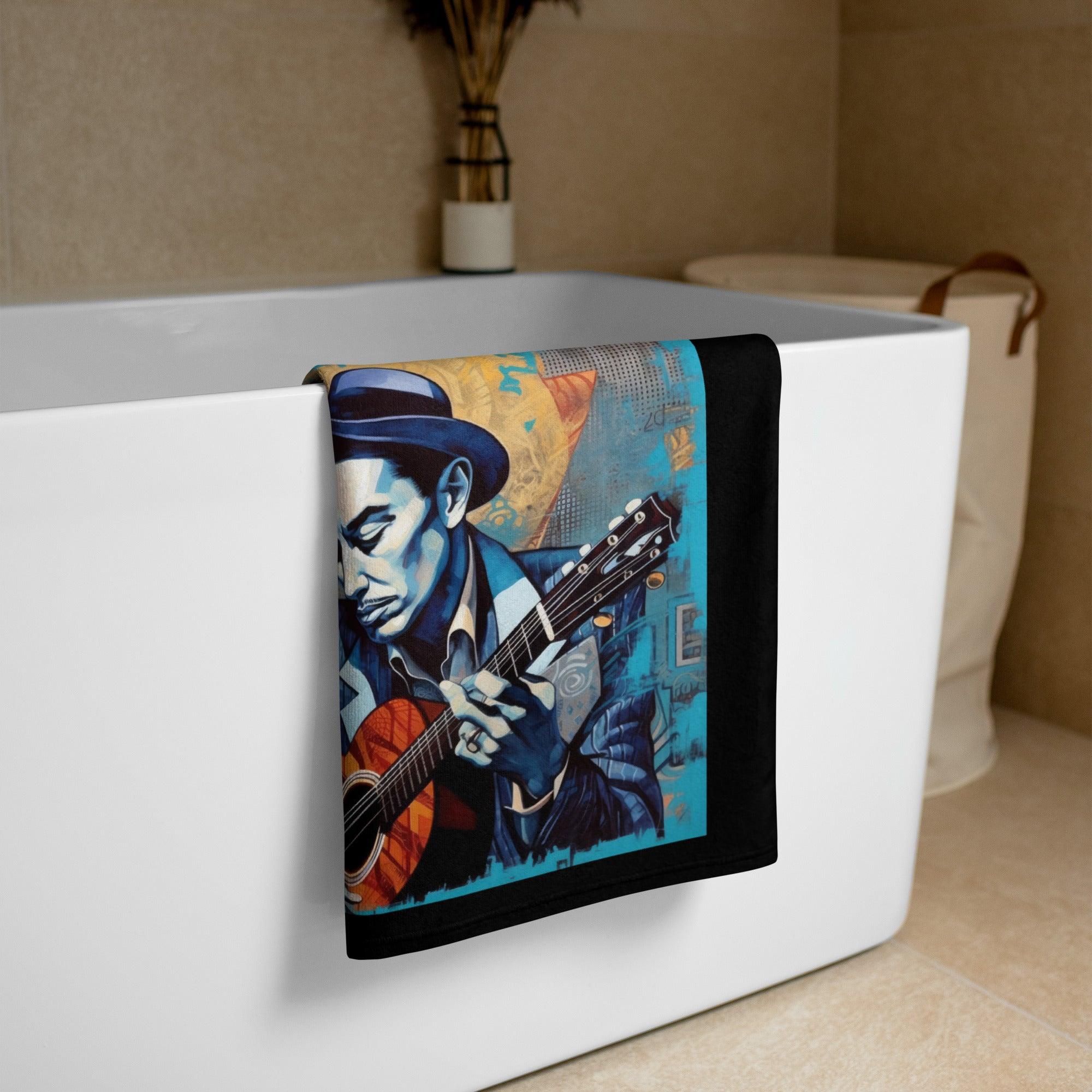 Guitar Is A Pop Music Staple Towel - Beyond T-shirts