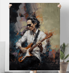 Guitar Legend Sherpa Blanket - Beyond T-shirts