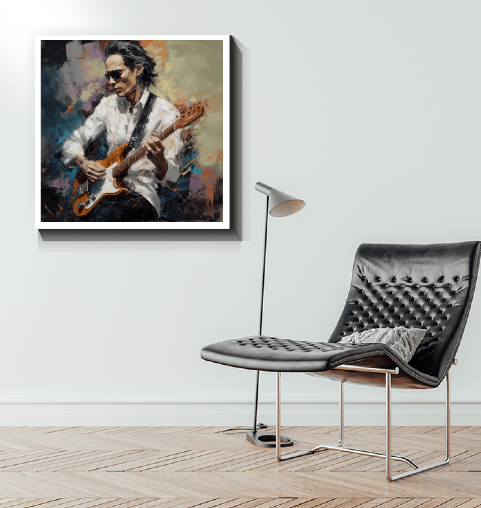Guitar Legend Wrapped Canvas - Beyond T-shirts