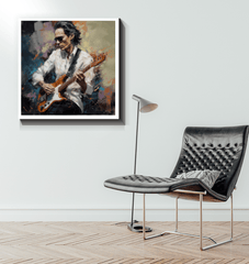 Guitar Legend Wrapped Canvas - Beyond T-shirts