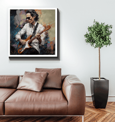 Guitar Legend Wrapped Canvas - Beyond T-shirts