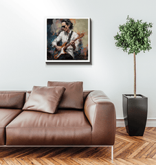 Guitar Legend Wrapped Canvas - Beyond T-shirts