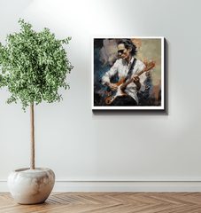 Guitar Legend Wrapped Canvas - Beyond T-shirts