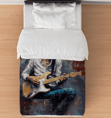 Guitar Wizard Comforter - Twin - Beyond T-shirts