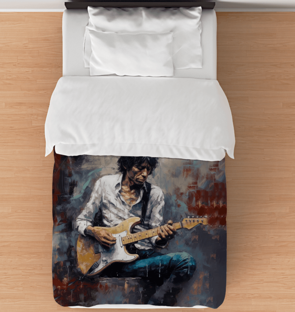 Guitar Wizard Duvet Cover - Beyond T-shirts