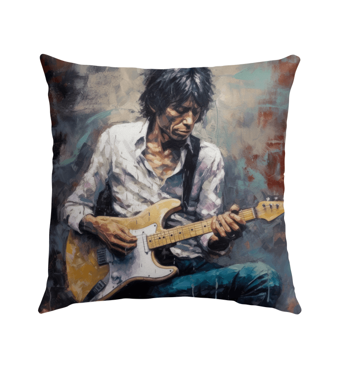 Guitar Wizard Outdoor Pillow - Beyond T-shirts