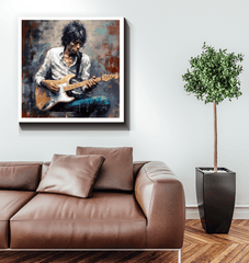 Guitar Wizard Wrapped Canvas - Beyond T-shirts