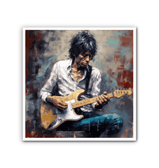 Guitar Wizard Wrapped Canvas - Beyond T-shirts