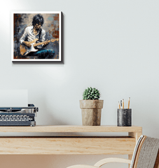 Guitar Wizard Wrapped Canvas - Beyond T-shirts