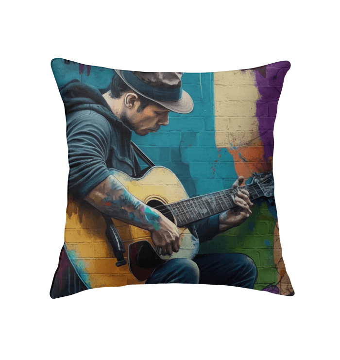 Guitarists Have The Best Fingers Indoor Pillow - Beyond T-shirts