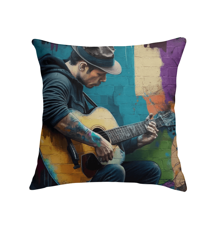 Guitarists Have The Best Fingers Indoor Pillow - Beyond T-shirts