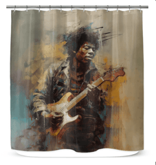 Harmonic Haven Shower Curtain - Beyond T-shirts