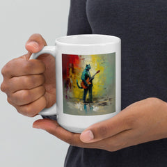 Harmonic Hero White Glossy Mug - Beyond T-shirts