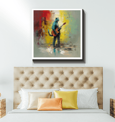 Harmonic Hero Wrapped Canvas - Beyond T-shirts