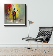 Harmonic Hero Wrapped Canvas - Beyond T-shirts