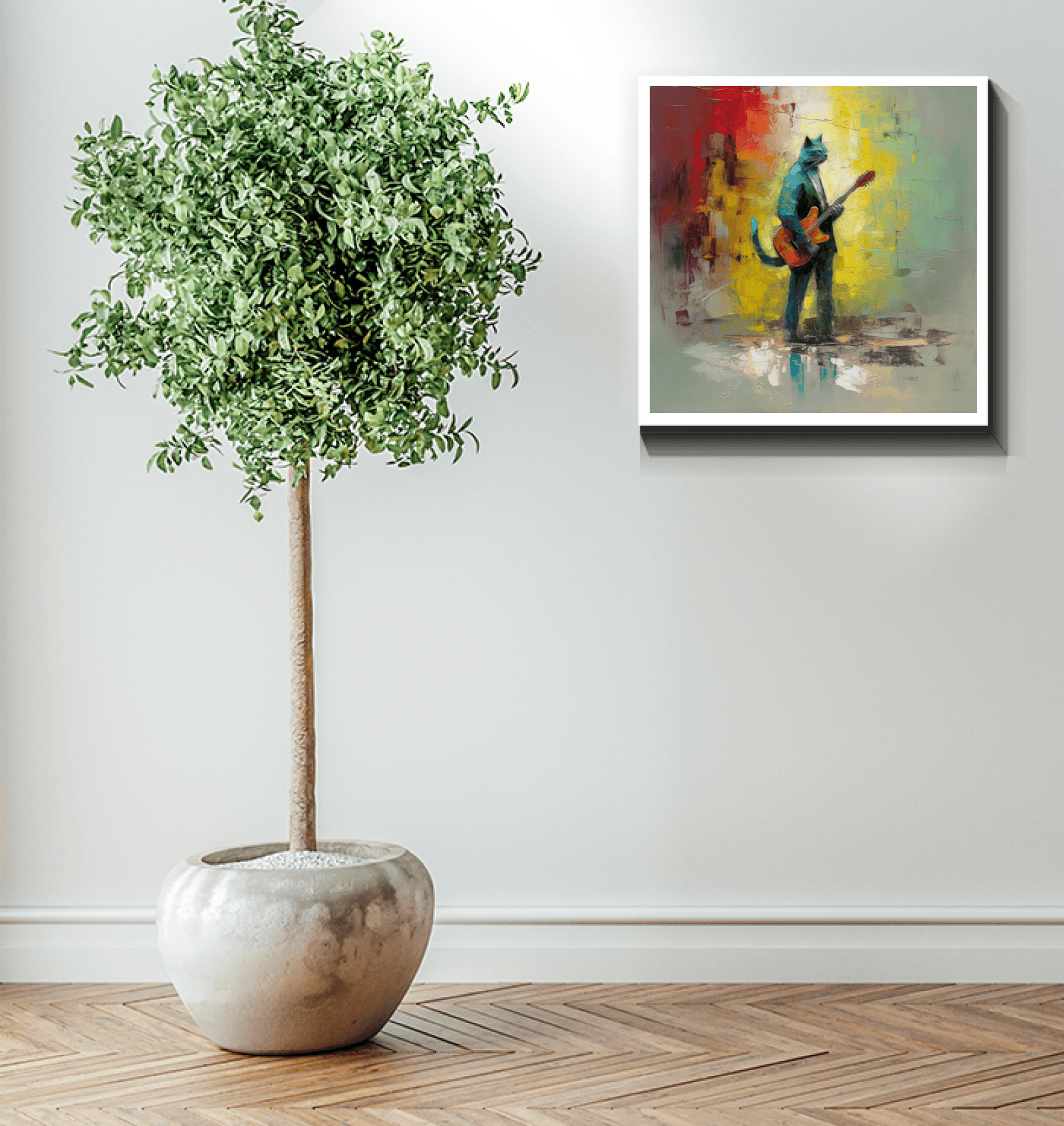 Harmonic Hero Wrapped Canvas - Beyond T-shirts