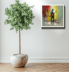 Harmonic Hero Wrapped Canvas - Beyond T-shirts