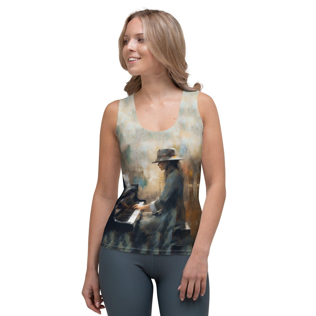 Harmonic Horizon Tank Top Front View