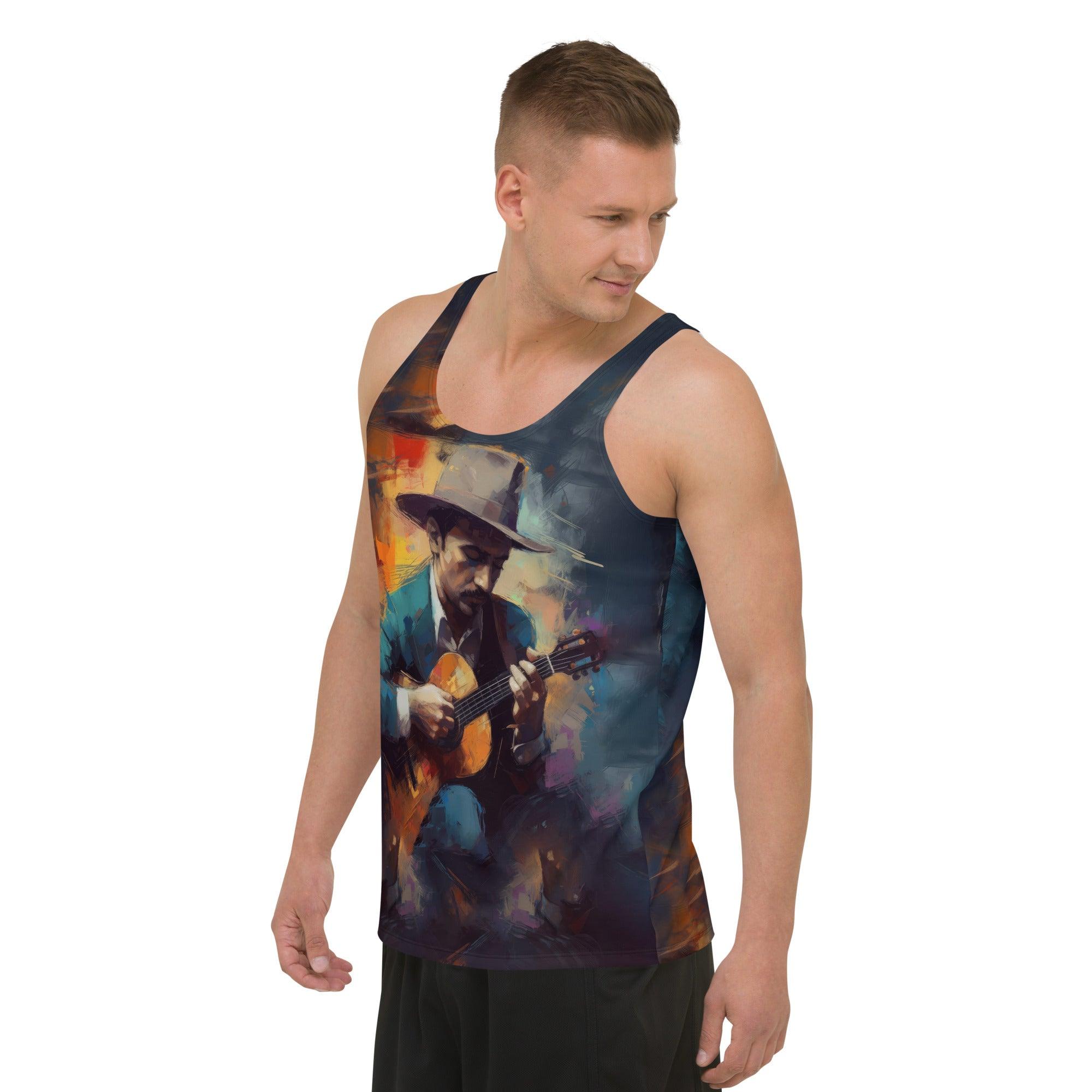 Harmonic Hues Men's Tank Top - Beyond T-shirts