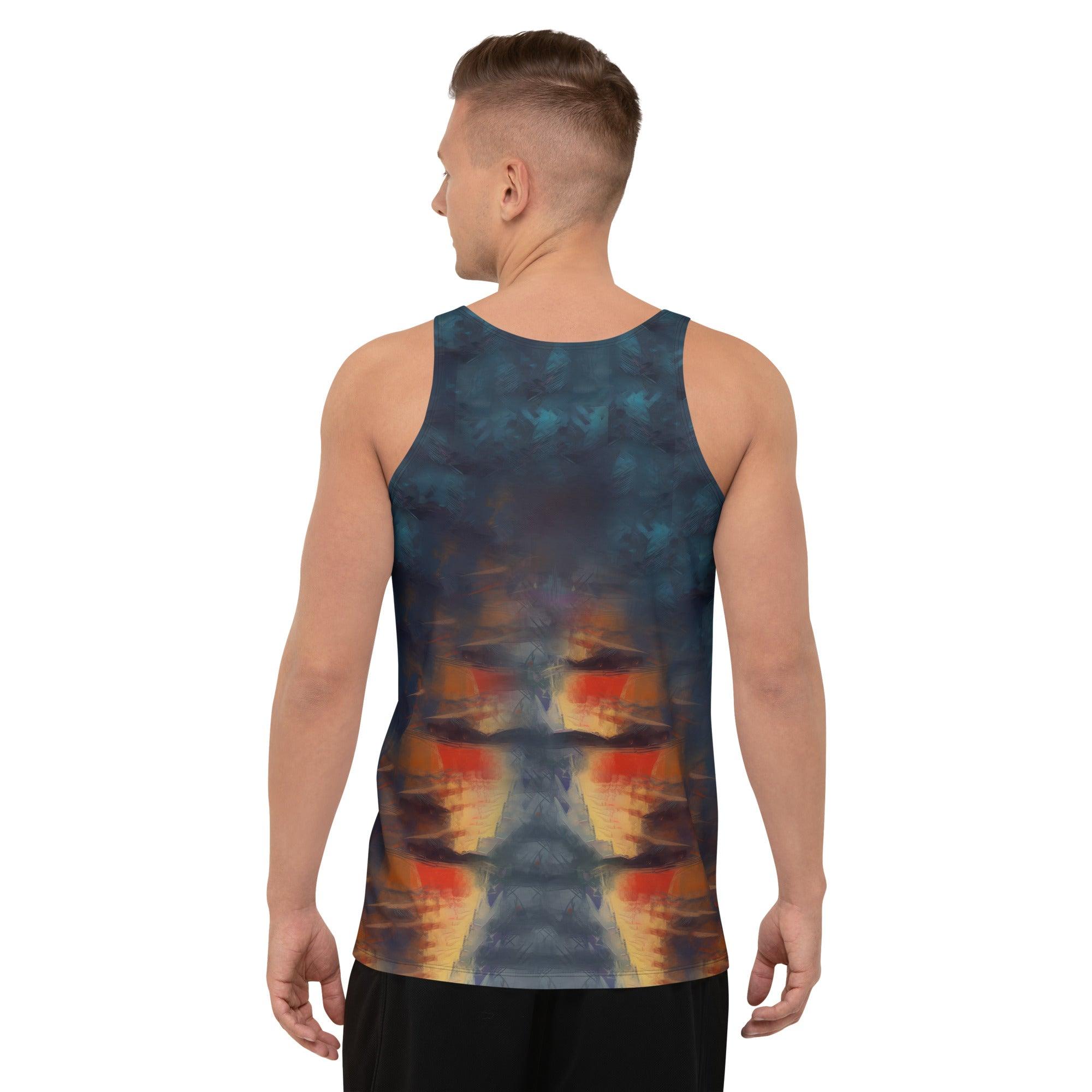 Harmonic Hues Men's Tank Top - Beyond T-shirts