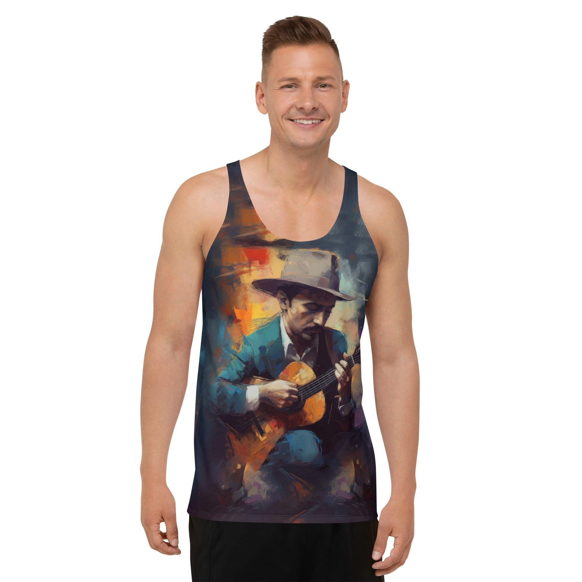 Harmonic Hues Men's Tank Top - Beyond T-shirts