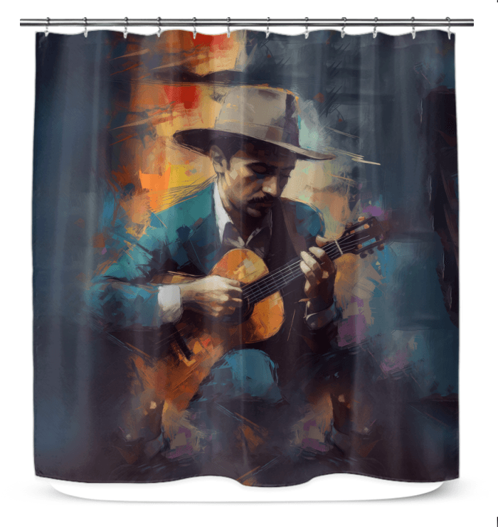 Harmonic Hues Shower Curtain - Beyond T-shirts