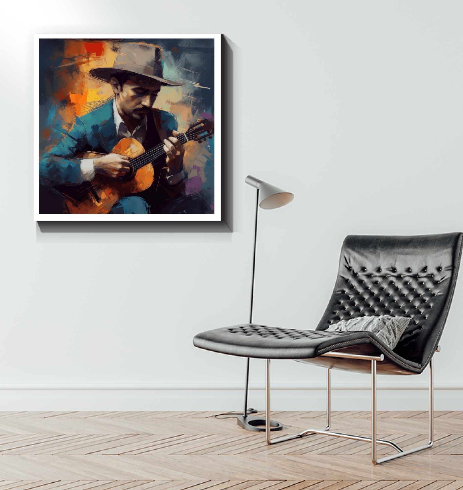 Harmonic Hues Wrapped Canvas - Beyond T-shirts