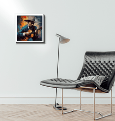 Harmonic Hues Wrapped Canvas - Beyond T-shirts