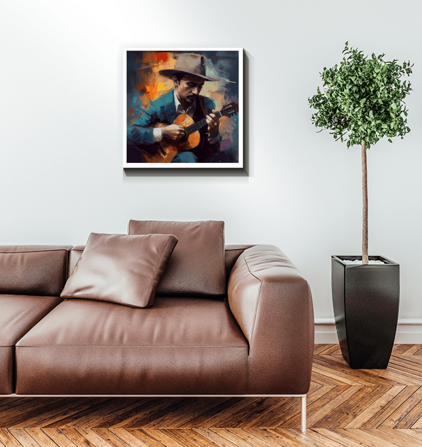 Harmonic Hues Wrapped Canvas - Beyond T-shirts