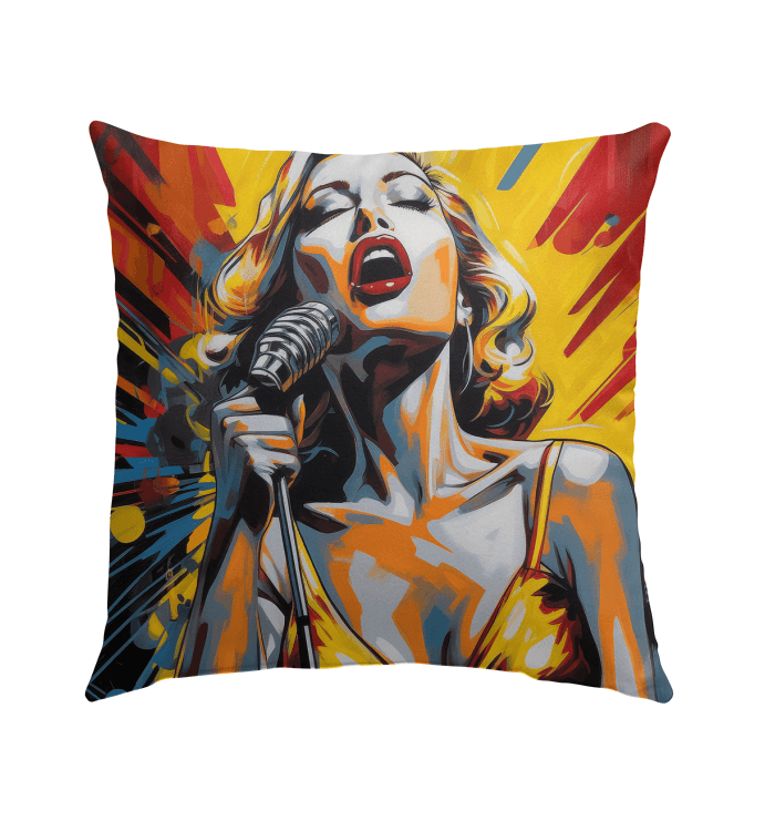 Harmonies Heal The World Outdoor Pillow - Beyond T-shirts