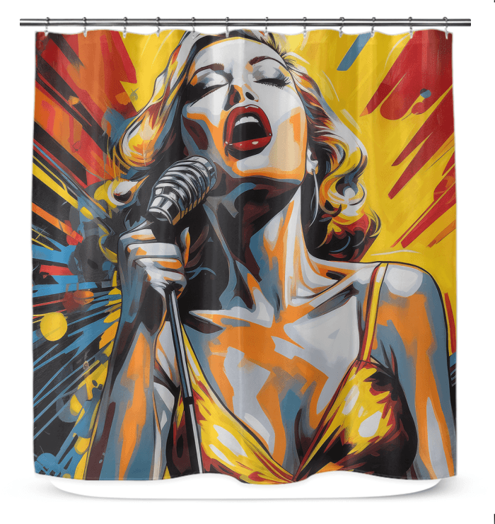 Harmonies Heal The World Shower Curtain - Beyond T-shirts