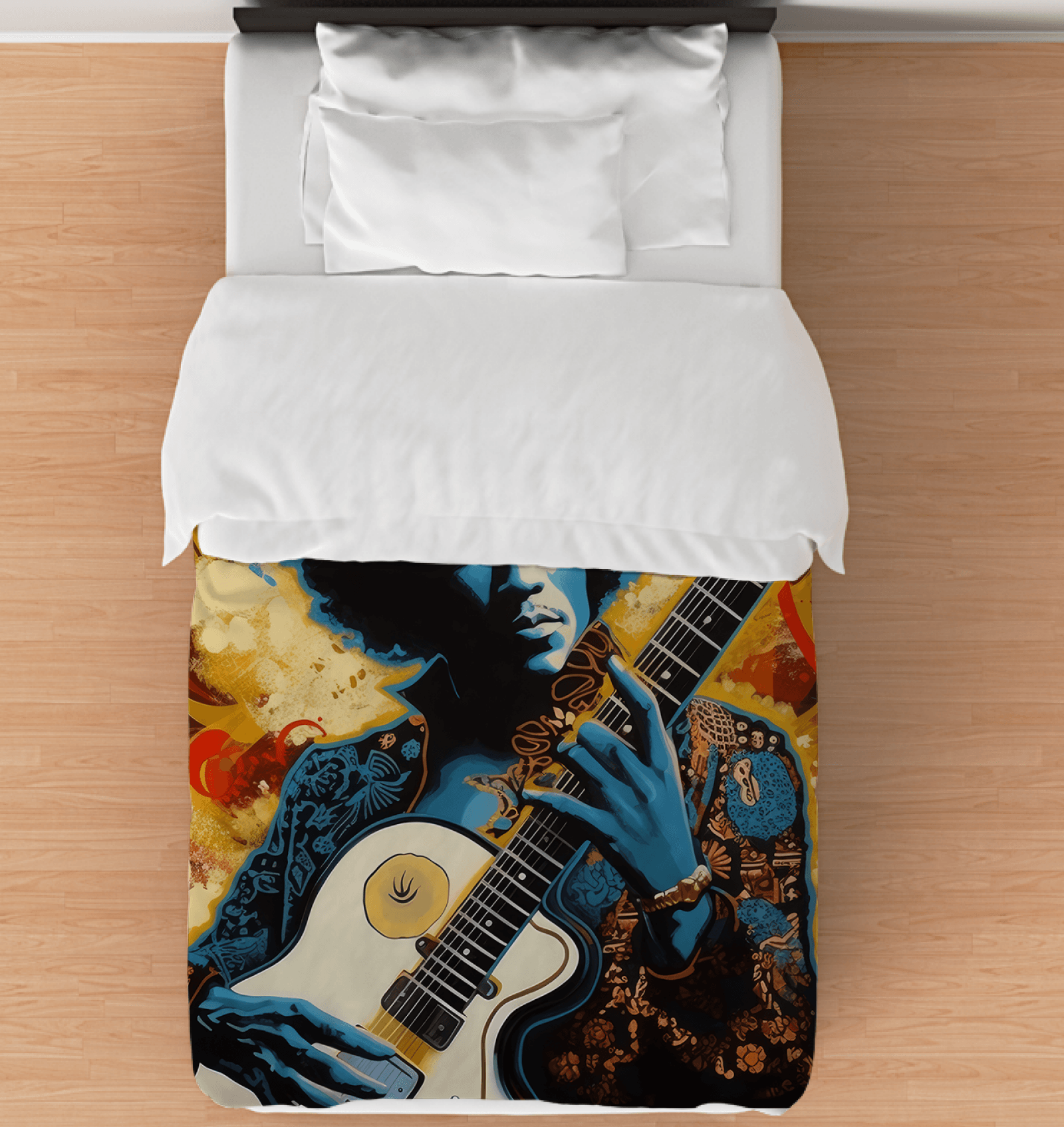 Harmonies Resonate With hearts Duvet Cover - Beyond T-shirts