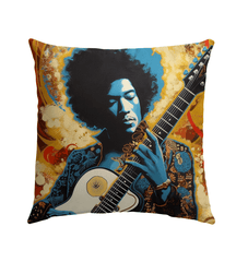 Harmonies Resonate With Hearts Outdoor Pillow - Beyond T-shirts