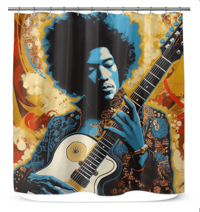 Harmonies Resonate With Hearts Shower Curtain - Beyond T-shirts