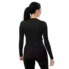 Harmonious Hues Women's Rash Guard - Beyond T-shirts